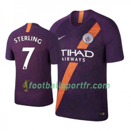 Tenue Manchester City Sterling 7 Troisième 2018-2019 Maillot de Foot
